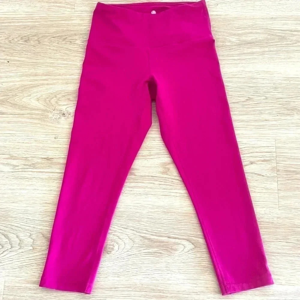 YOGALICIOUS MAUVE LEGGINS SIZE SMALL